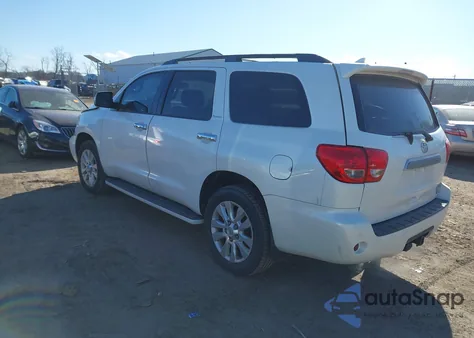2013 Toyota Sequoia Platinum 5.7L V8 from USA, damaged, VIN 5TDDW5G19DS081997